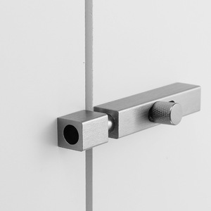 Aluminum Alloy Visible <b>Latch</b> Door Bolt Anti-Theft Door <b>Lock</b> <b>Latch</b> Bathroom Thickened Wooden Door Punch-Free <b>Latch</b> Modern Simple - Product Image 5