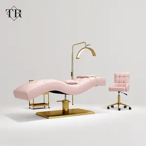 Camilla de Lujo Asequible Turri para Extensión y Lifting de Pestañas, Cama para Pestañas, Camilla de Estética, Mesa de Belleza para Salón - Product Image 1