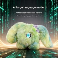 Peluche interactive intelligente avec conversation vocale, yeux LED, compagnon émotionnel, robot, animal de compagnie électronique