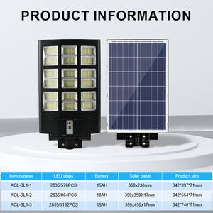 Lampadaires Solaires de Rue <span class=keywords><strong>1000W</strong></span>, <span class=keywords><strong>Projecteur</strong></span> Extérieur <span class=keywords><strong>Solaire</strong></span> LED 500W <span class=keywords><strong>1000W</strong></span> 1500W, Éclairage de Jardin LED <span class=keywords><strong>Solaire</strong></span> - Product Image 4