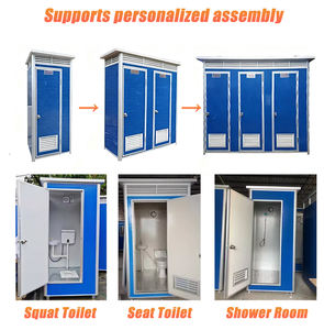 저노 저가 이동식 화장실 맞춤형 소형 주택 캐빈 휴대용 화장실 저렴한 공용 휴대용 화장실 - Product Image 5