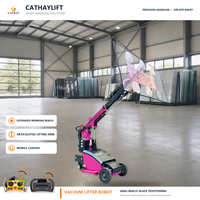 Lève-charge électrique à ventouse avec forte aspiration et préhension stable, certifié ISO/CE/RoHS/SGS