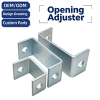 Ajusteur d'ouverture en acier inoxydable de type C avec œillet à tige filetée en forme de U pour l'installation de matériel