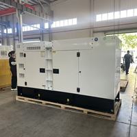 Groupe électrogène diesel Cummins à capot ouvert ou silencieux, 120 kVA, 130 kVA, 150 kVA, 160 kVA, avec prises