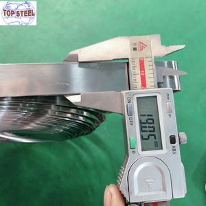 Tintas De Acero De 1-1/2 "3/4" 5/8 "19mm 22 mm 25 mm 32 mm De Acero inossidabile SS201 304 316 Para Embalaje Met Alico Precio - Product Image 2