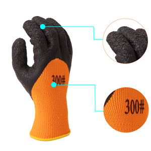 Snell An Toàn Bán Buôn <span class=keywords><strong>7</strong></span> Đo Terry Latex Nhăn Nửa Tráng Nhiệm Vụ Nặng Nề Mùa Đông Ấm Grip Làm Việc Găng Tay Thời Tiết Lạnh Găng Tay - Product Image 3