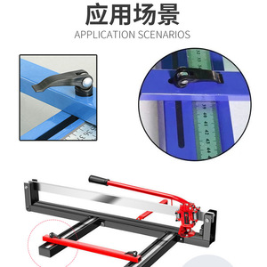 Manual Tile Cutter Push Pull Cutter Head Wheel Large <b>Flat</b> Head Aluminum Alloy Grade A Construction Industry Accessory - Product Image 5