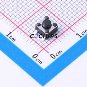 TSC015B04018A Tactile Switch SMD-4P,4.5x4.5mm Switch Round Button 1.8N Vertical Mount 4.5mm - Product Image 1