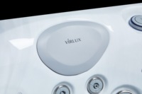 VIRLUX V1016 SPA extérieur de luxe autoportant avec 69 jets de massage, baignoire à remous et 2 sièges de relaxation pour usage familial en jardin