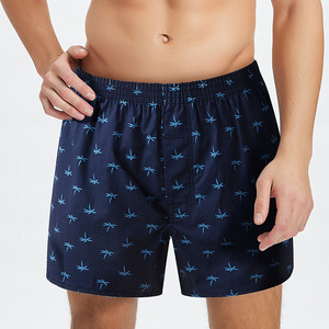 FF3621 drôle confort <span class=keywords><strong>coton</strong></span> lâche hommes Shorts sommeil pyjamas sous-vêtements sous-vêtement imprimé <span class=keywords><strong>coton</strong></span> hommes boxeurs Shorts - Product Image 1