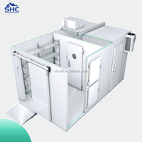 Cámara Frigorífica de Acero Inoxidable con Panel Sándwich de PU, Cuarto Frío, Cámara de Refrigeración