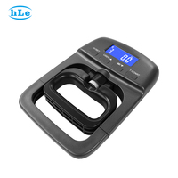 Dynamomètre électronique numérique portable LCD 180 kg avec stockage de données pour l'entraînement sportif et la remise en forme