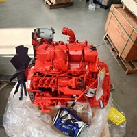 Motor Cummins DCEC 3.9L para Automóvil, 4 Cilindros, Motores Diésel B140 Tier3 con Ventilador de Embrague y Compresor de Aire