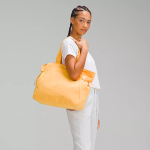 Bolsa de lona de nailon con logotipo personalizado, bolsa de mano de 18l para compras de fin de semana, bolsa de playa para mujer, bolsa de viaje - Product Image 6