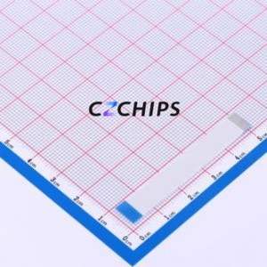 JS05B-14P-050-3-4 FFC Cable (Flexible Flat Cable) P=0.5mm Connector 14P 0.5mm 0.3mm Reverse - Product Image 2