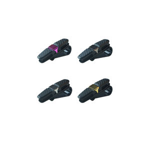 Accessoires multifonctions pour l'intérieur de la voiture, clip pour lunettes de soleil, support de lunettes, de cartes et de billets, support portable en ABS pour pare-soleil - Product Image 6