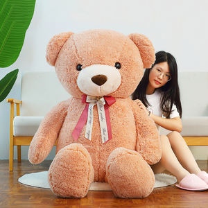 Fabbrica all'ingrosso di grandi dimensioni 100cm 120 cm che abbraccia grande orsacchiotto Gian morbidi animali di peluche a grandezza naturale orsacchiotto - Product Image 3