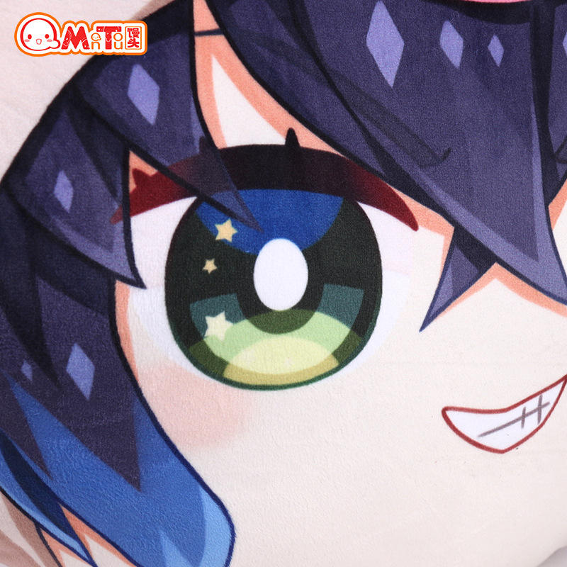 My Hero Academia Demon Slayer Fate Saber Rem Anime Soft Warm Hand Pillow PP Cotton Filled Plush Toy Cover