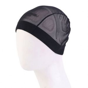 Filet à perruque en nylon noir personnalisé avec design à extrémités fermées pour accessoire de mode unisexe - Product Image 4