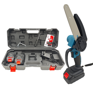 Tronçonneuse sans fil 6 pouces à batterie, mini-machine de découpe de bois à une main, moteur à balais 550W, personnalisable pour le bricolage – Vente chaude - Product Image 2
