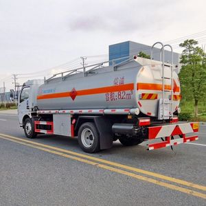 รถบรรทุกน้ำมันดีเซลพรีเมียม DONGFENG 8CBM 10CBM รถบรรทุกถังน้ำมันเคลื่อนที่สำหรับการขนส่งสารอันตราย - Product Image 5