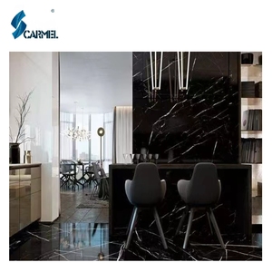 <strong>China</strong> Glossy Marmor <strong>Black</strong> Kitchen Nero <strong>Marquina</strong>/margiuna Floor Tiles Big Slab Silky Belgium Zimbabwe Marble With White Veins - Product Image 5