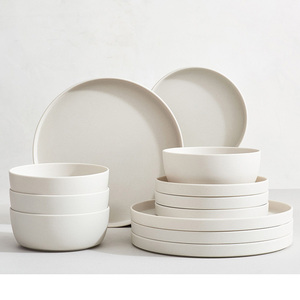 Bol en mélamine blanc mat de qualité supérieure, multi-usages, 15,8 cm, pour soupe, céréales, flocons d'avoine, dîner, fruits, salade et dessert ramen - Product Image 2