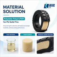 Polyol de polyester PSP en provenance directe d'usine, matière première pour pneus pleins en PU durables et mousse