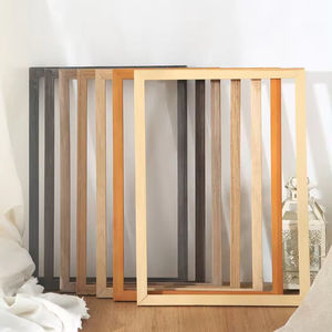 Massief houten fotolijst, wandmontage, A4, originele houtkleur, fotolijst voor canvas schilderijen en decoratieve schilderijen. - Product Image 1