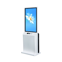 Support de terminal de point de vente au sol, borne de commande tactile de 43 pouces, machine de paiement pour service de commande en libre-service, prise en charge multi-OS SDK pour la publicité
