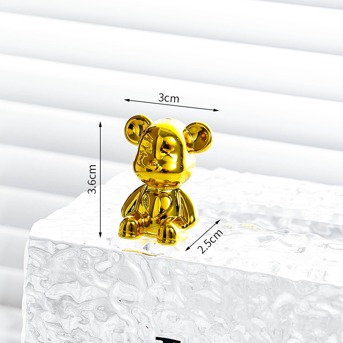 Oso de ojos XX [Oro]