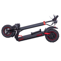 Patineta Eléctrica 48v 18ah con Doble Freno de Disco desde Almacén UE/EE. UU. - Scooters de Montaña Todoterreno para Adultos - Scooter Eléctrico