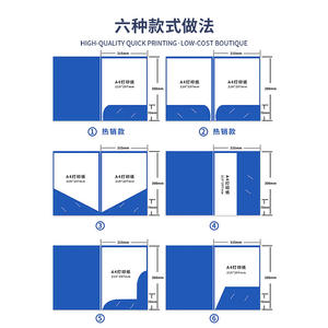 Carpetas de Papel Reciclado Ecológicas |   Carpetas Personalizadas Sostenibles con Logotipo |   MOQ Bajo para Negocios Ecológicos - Product Image 3