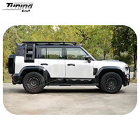 Kit de carrosserie Jetour T2 Traveller Upgrade Defender Style, kit de conversion complet, kit carrosserie large, pare-chocs, ailes, calandre, capot, embout d'échappement