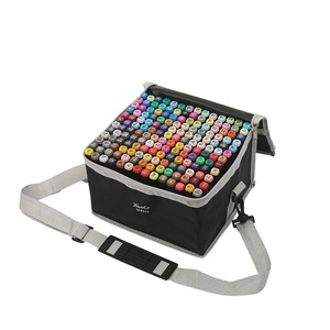 Marqueurs d'art à double embout, 168, 204, 262 couleurs, à base d'huile, peinture permanente, stylo avec sac en toile - Product Image 2