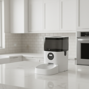 Comedero Inteligente para Mascotas Tuya de 4L, Tazón de Plástico, Control Remoto Automático por WiFi a través de Aplicación Móvil, Carga Eléctrica, Pantalla LCD, Configuración de Tiempo, para Perros y Gatos - Product Image 6