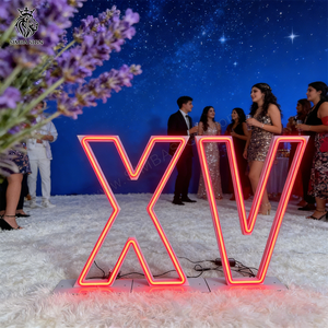 ปรับแต่งไฟนีออน LED ตัวอักษรและตัว<span class=keywords><strong>เลข</strong></span>ขนาดใหญ่พิเศษสำหรับตกแต่งงานวันเกิด งานแต่งงาน งานครบรอบ และงานอีเว้นท์ต่างๆ - Product Image 5