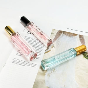 卸売<span class=keywords><strong>5ml</strong></span> 8ml 10ml 15ml 30ml透明ガラス香水瓶ロングスクエア空スプレーボトルポータブルトラベルサブボトル付き - Product Image 4