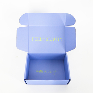 Caja <span class=keywords><strong>de</strong></span> ropa <span class=keywords><strong>de</strong></span> envío <span class=keywords><strong>de</strong></span> papel corrugado <span class=keywords><strong>de</strong></span> lujo, <span class=keywords><strong>precio</strong></span> <span class=keywords><strong>de</strong></span> logotipo personalizado, laminación mate para regalo <span class=keywords><strong>de</strong></span> ropa, <span class=keywords><strong>paquete</strong></span> cosmético - Product Image 5