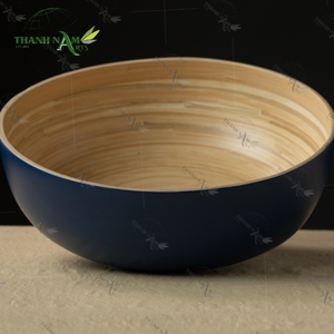 Wholesale Customized Rustic Elegance <b>Bamboo</b> <b>Bowl</b> Set Serving Utensil for Restaurant and Kitchen Use - Product Image 5