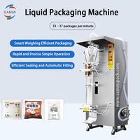Machine de remplissage et de scellage de sachets liquides en promotion / Machine d'emballage d'eau en sachet / Machine automatique de conditionnement et de découpe d'eau liquide en sachet