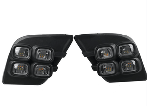 Newest Offroad Parts LED Fog Lights With <span class=keywords><strong>Yellow</strong></span> <span class=keywords><strong>Light</strong></span> DRL Daytime Running Lights For Hilux Revo 2016 - Product Image 4