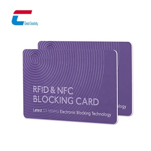 Chống lướt RFID chặn thẻ Jammer tùy chỉnh RFID thẻ tín dụng Protector <span class=keywords><strong>Blocker</strong></span> - Product Image 5