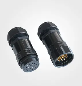 19pin Socapex Male and Female Connectors for cable connections