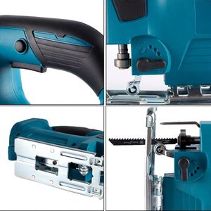 เลื่อย<span class=keywords><strong>จิ๊</strong></span><span class=keywords><strong>ก</strong></span><span class=keywords><strong>ซอ</strong></span><span class=keywords><strong>ว์</strong></span>ไฟฟ้า 20V พร้อมใบเลื่อย 1 ใบสำหรับแบตเตอรี่ <span class=keywords><strong>Makita</strong></span> 18V เลื่อยฉลุไร้สายสำหรับงานไม้เอน<span class=keywords><strong>ก</strong></span>ประสงค์ - Product Image 6