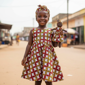 Lote de tela estampada con cera 100% algodón con varios diseños, tela africana bati para vestidos, tela de algodón con cera para mujer - Product Image 5