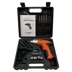 ไขควงไฟฟ้าในครัวเรือน 45 ชิ้น ไขควงลิเธียมแบบชาร์จไฟได้พร้อมสาย USB - Product Image 2