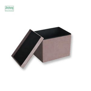Tela almacenamiento plegable de caja plegable con conjunto de <span class=keywords><strong>3</strong></span> - Product Image 3