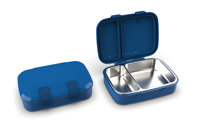 Aohea Deft Design Boîte à lunch étanche pour enfants et étudiants avec logo personnalisé Capacité de 800ml Boîte à lunch Bento en acier inoxydable