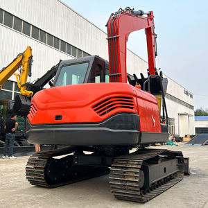 Lungo braccio grande escavatore 6 Ton 8 Ton grande scavatore potente prestazioni grappolo idraulico costruzione attrezzature di scavo - Product Image 2